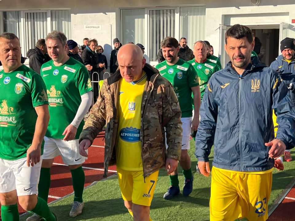 Президент «Динамо» зіграв за «Львівських левів» у благодійному матчі