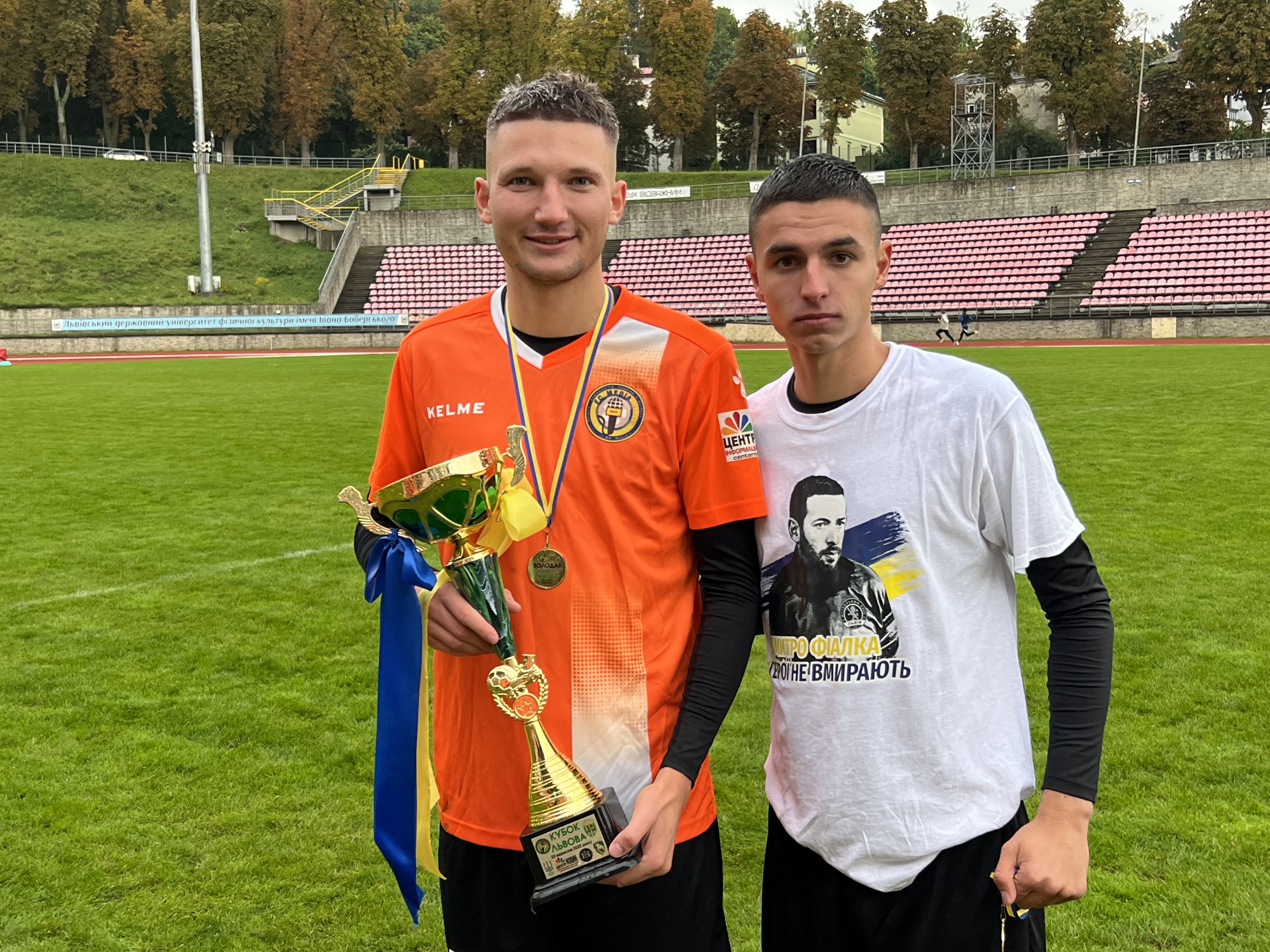 Представники "Динамо" (Львів) зіграли за збірну журналістів України