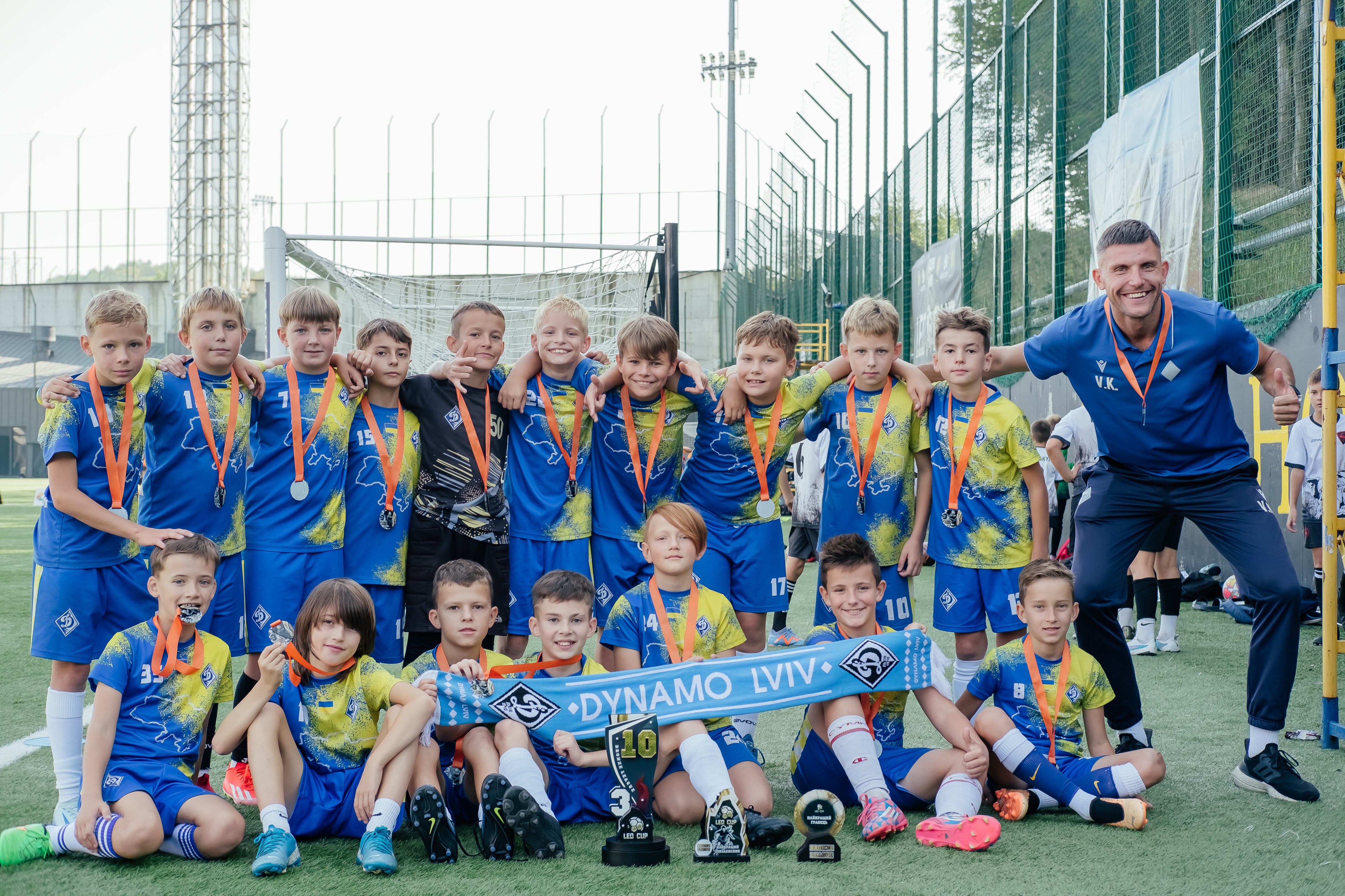 «Динамо» (2014) – «бронзові» призери «Bronze league» на турнірі «Leo Cup»