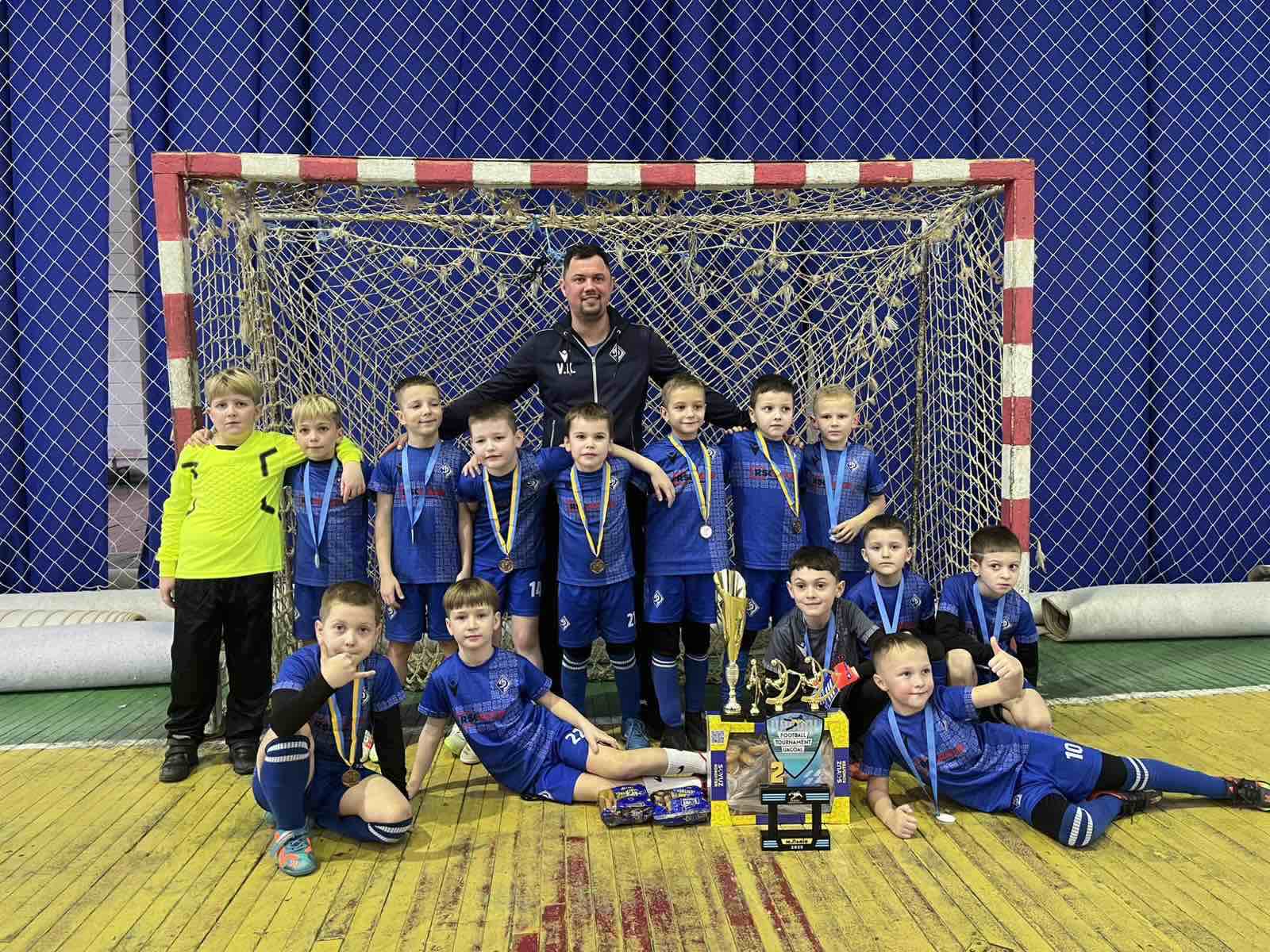 «Динамо сині» (2017) – «срібний» призер «Золотої» ліги «UAGOAL CUP»
