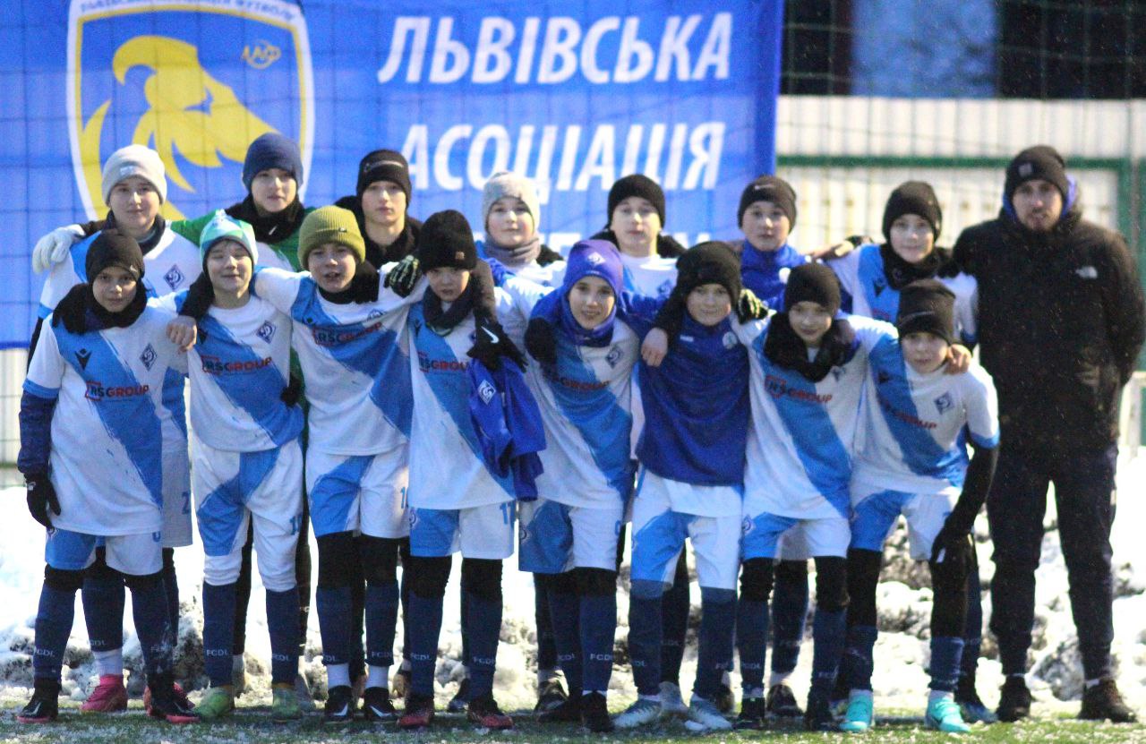 «Динамівці» – п’яті на турнірі «Lviv Winter Cup» серед команд 2010 р.н.